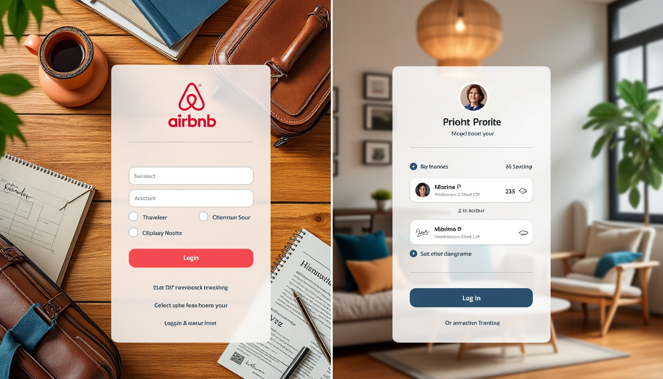 connectez-vous à votre compte airbnb en tant que voyageur ou hôte, gérez facilement votre profil, vos réservations et vos annonces pour une expérience optimale sur la plateforme.
