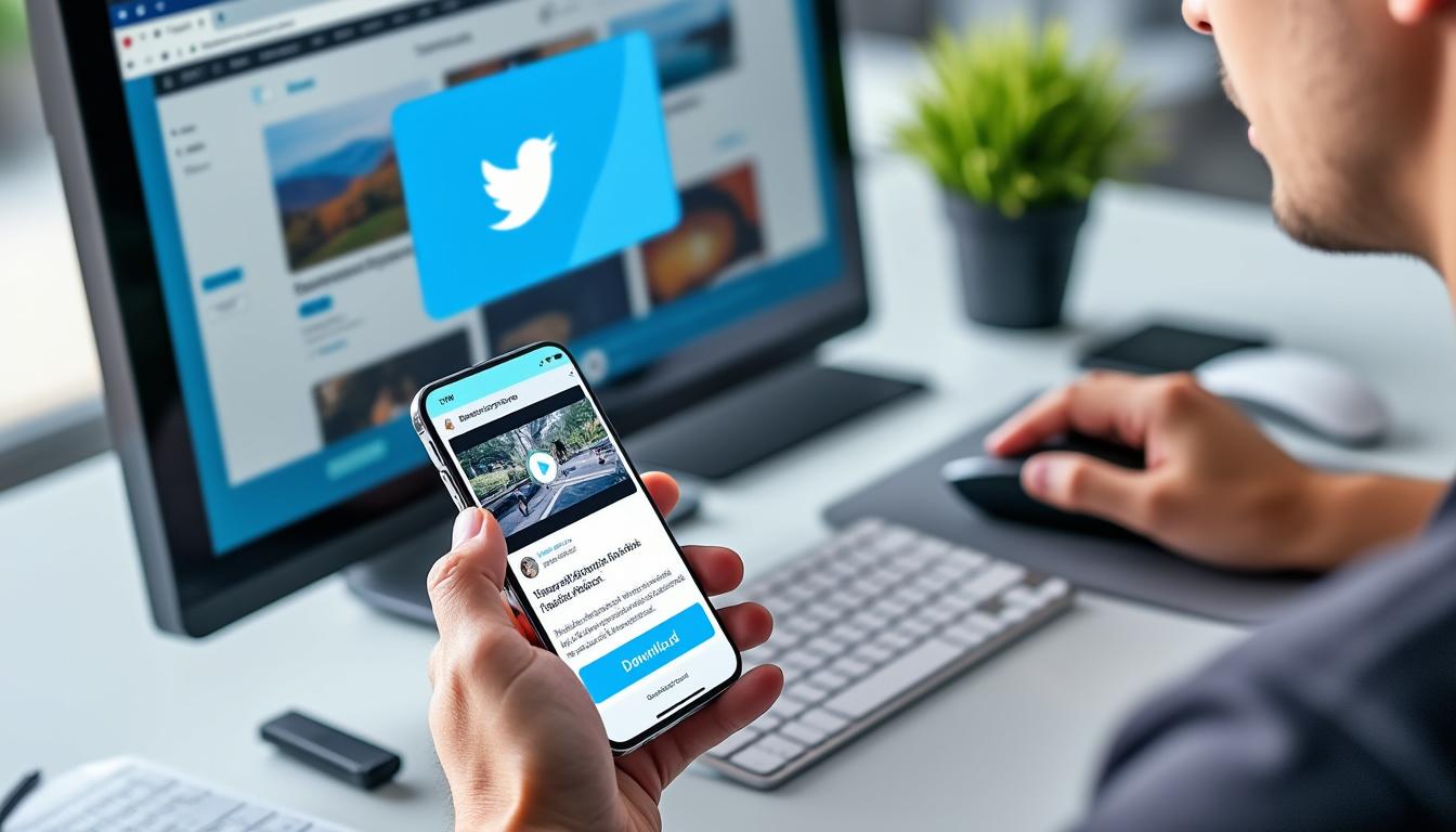 découvrez comment télécharger facilement une vidéo twitter en format mp4 à partir d'un lien, grâce à notre guide simple et rapide.